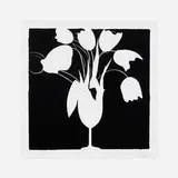 Untitled from the Visual Poetics portfolio by Donald Sultan, 1998, screenprint in colors, sold Mar 2021