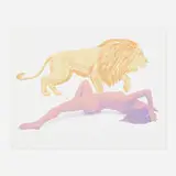 Mel Ramos, Leo, 1971, screenprint in colors
