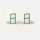 Claes Oldenburg, Proposal for a Civic Monument in the Form of Two Windows