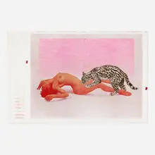 Ocelot by Mel Ramos, 1969, offset lithograph in colors, sold Mar 2021