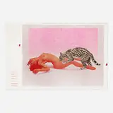 Mel Ramos, Ocelot, 1969, offset lithograph in colors