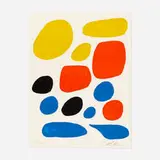 Untitled from the Flight portfolio by Alexander Calder, 1971, lithograph in colors on Arches, sold Mar 2021