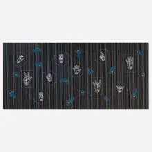 Rubén Torres Llorca, Untitled, 2012, acrylic on canvas