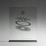 Richard Hamilton with Marcel Duchamp, Oculist Witnesses, 1968, screenprint and silver mirror on laminated glass, aluminum