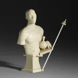 Kehinde Wiley, St. Francis of Adelaide, 2007, cast marble dust, resin