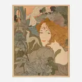 Georges de Feure, Retour (Return) (from L'Estampe moderne, no. 2), 1897, lithograph in colors