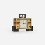 Claude Moliterni, 'Pendulette Art Déco' desk alarm clock