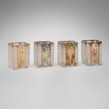 Alphonse Mucha, 'The Seasons 1900' tea light holders, set of four from the Artis Orbis collection