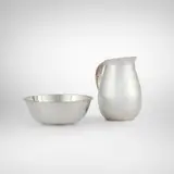 Gorham Manufacturing Company, Pitcher and round bowl, sterling silver