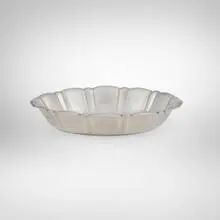 Fluted dish by Frank W. Smith Silver Co., sold Sep 2026