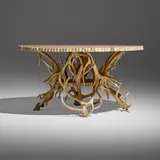 Rustic, Center table, antlers, pine