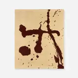 Africa tapestry by Robert Motherwell, 1970, hand-woven wool, sold Apr 2012