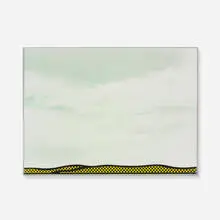 Roy Lichtenstein, Landscape 3, 1967, screenprint on chromogenic photograph print