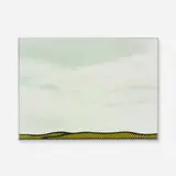 Roy Lichtenstein, Landscape 3, 1967, screenprint on chromogenic photograph print