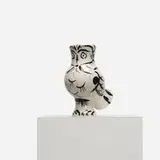 Pablo Picasso, Wood-Owl with Feathers, 1951, glazed earthenware with knife engraved decoration