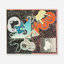 Shards by Frank Stella, 1982, screenprint on paper, sold Apr 2012