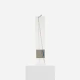 Jesús Rafael Soto, Tiges sur Transparence, 1968, Lucite, acrylic, matte chrome-plated steel, fishing line