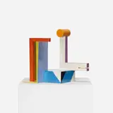 Peter Shire, Doghedge teapot from the Mexican Bauhaus series