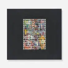 Strocture a Double Metamorphose by Yaacov Agam, 1963-1964, hand-painted wood construction, sold Apr 2012