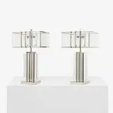 Charles Hollis Jones, Edison table lamps, pair