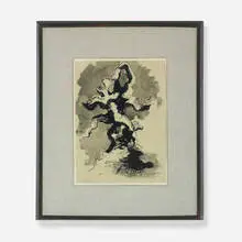 Jacques Lipchitz, Study for the Flight, 1940, ink on paper