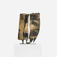 Pietro Consagra, Racconto del Demonio No. 5, 1963, welded bronze with applied patina