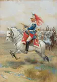 Édouard Detaille, The trumpeter of Napoleon III's cuirassiers