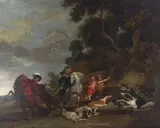 Peter Paul Rubens, The bear hunt, oil on canvas