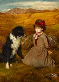James Archer, Which hand will you take?, oil on canvas