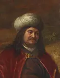 Continental School, A portrait of a Turkish gentleman, oil on panel
