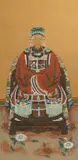 Chinese School, Two ancestral portraits