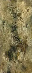 Bernard Schultze, Weisses Bild, 1957, Mischtechnik auf Leinwand
