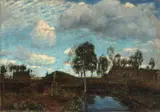 Fritz Overbeck, Im Moor II, 1899, Öl auf Leinwand