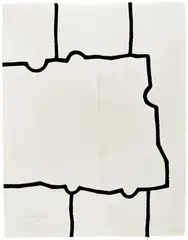 Eduardo Chillida, Hommage à Johann Sebastian Bach, 1997, Original-Kartonmappe mit 11 Serigraphien mit Prägedruck und 1 Blindprägung, jeweils auf genarbtem Eskulan-Papier