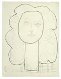 Françoise by Pablo Picasso, 1946, Lithographie auf Papier, sold May 2013