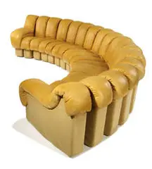 Ueli Berger, Non Stop Sofa, 1972, de Sede