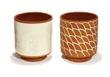 David Cressey, Pair of unique glazed pots