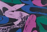 Andy Warhol, Shoes, 1980, Screenprint with diamond dust on Arches Aquarelle (Cold Press) paper
