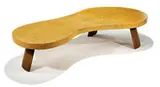 Big Foot coffee table by Paul Theodore Frankl, c. 1948, Lacquered cork and mahogony, sold Dec 2011