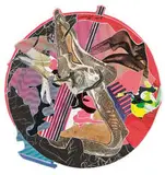 Sanor (from the Imaginary Places II series) by Frank Stella, 1996, Lithograph, screenprint, etching, aquatint, relief, and engraving on TGL handmade paper, sold Dec 2011