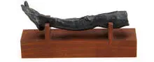 Joyce Treiman, Foot, 1969, Bronze on wood mount