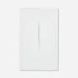 Lucio Fontana, Concetto Spaziale, Taglio, 1968, porcelain