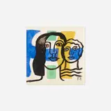 Fernand Léger, La mère et l'enfant, gouache on paper