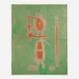 Sam Glankoff, Untitled, 1975, oil on paper