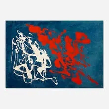 Giulio Turcato, Itinerari, c. 1970, oil and mixed media on canvas