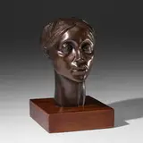 Elizabeth Catlett, Glory, 1981, bronze, mahogany