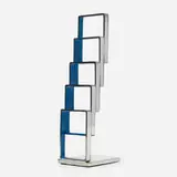 Beverly Pepper, Untitled, c. 1970, chrome-plated and enameled steel, chrome-plated and enameled brass