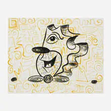 Kenny Scharf, Amazing!, 1983, ink on paper