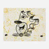Kenny Scharf, Amazing!, 1983, ink on paper