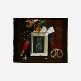 James Havard, Untitled, 1994, mixed media on cardboard box